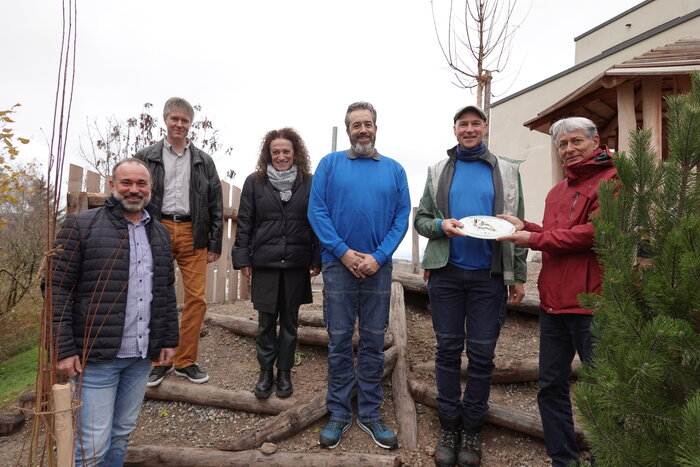 Auszeichnung Sprachheilschule für ökologisch wertvolle Schulumgebung